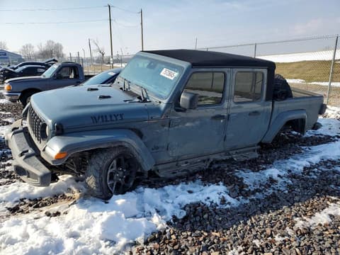 2024 Jeep Gladiator, VIN 1C6HJTAG1RL121894. Фото 1 из 6 с аукциона Copart. Каталог авто из США OpenDataCar.