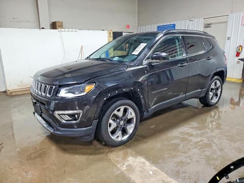 2018 Jeep Compass, VIN 3C4NJDCB9JT332501. Фото 1 з 6 з аукціону Copart. Каталог авто зі США OpenDataCar.