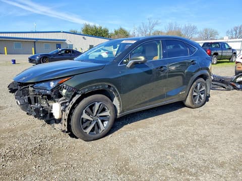 2021 Lexus NX 300h, VIN JTJGJRDZ7M2151787. Фото 1 з 6 з аукціону Copart. Каталог авто зі США OpenDataCar.