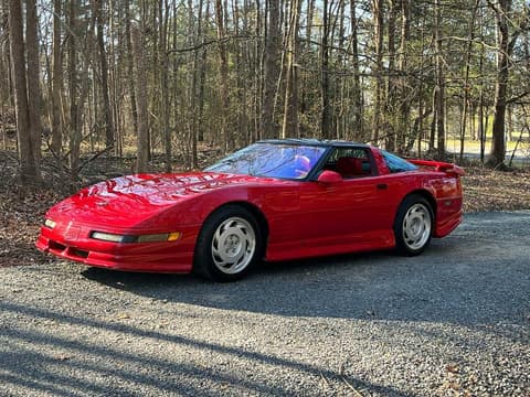 1991 Chevrolet Corvette, VIN 1G1YZ23J1M5800588. Фото 2 з 6 з аукціону Copart. Каталог авто зі США OpenDataCar.