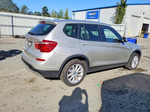 2017 Bmw X3, VIN 5UXWZ7C33H0V94267. Фото 3 з 6 з аукціону Copart. Каталог авто зі США OpenDataCar.