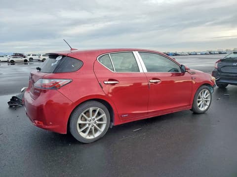 2012 Lexus CT, VIN JTHKD5BH3C2088787. Фото 3 з 6 з аукціону Copart. Каталог авто зі США OpenDataCar.