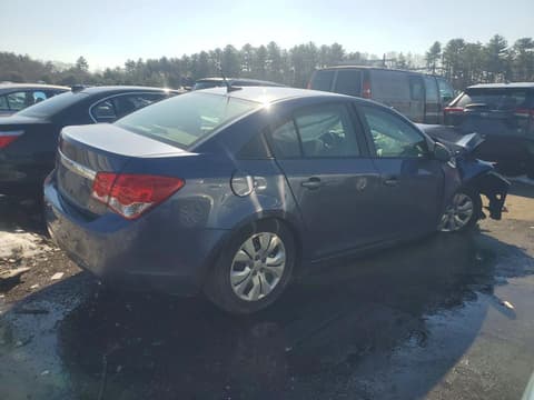 2014 Chevrolet Cruze, VIN 1G1PA5SG4E7254904. Фото 3 з 6 з аукціону Copart. Каталог авто зі США OpenDataCar.