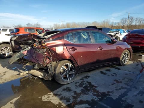 2024 Nissan Sentra, VIN 3N1AB8CV4RY218937. Фото 3 з 6 з аукціону Copart. Каталог авто зі США OpenDataCar.