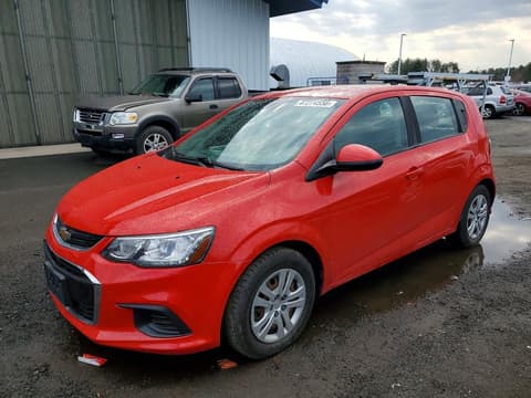 2020 Chevrolet Sonic, VIN 1G1JG6SB5L4128984. Фото 1 з 6 з аукціону Copart. Каталог авто зі США OpenDataCar.