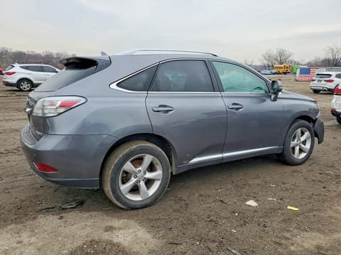 2012 Lexus RX 350, VIN 2T2BK1BA0CC125343. Фото 3 з 6 з аукціону Copart. Каталог авто зі США OpenDataCar.