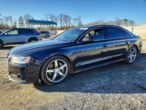 2017 Audi A8, VIN WAU44AFD2HN016654. Фото 1 из 6 с аукциона Copart. Каталог авто из США OpenDataCar.