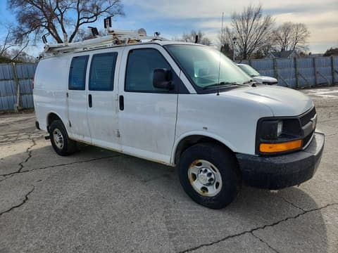 2013 Chevrolet Express 2500, VIN 1GCWGFCA9D1903857. Фото 4 з 6 з аукціону Copart. Каталог авто зі США OpenDataCar.