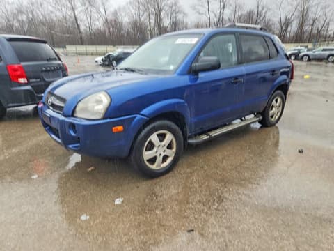 2008 Hyundai Tucson, VIN KM8JM12B58U758252. Фото 1 з 6 з аукціону Copart. Каталог авто зі США OpenDataCar.