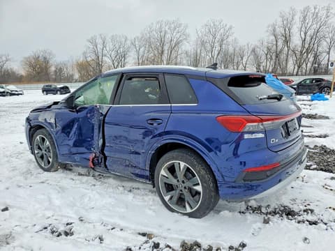 2022 Audi Q4 e-tron, VIN WA1J2BFZ4NP052465. Фото 2 из 6 с аукциона Copart. Каталог авто из США OpenDataCar.