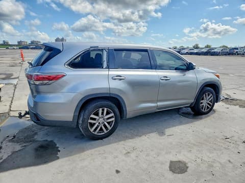 2014 Toyota Highlander, VIN 5TDZARFH4ES007866. Фото 3 з 6 з аукціону Copart. Каталог авто зі США OpenDataCar.