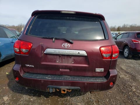 2008 Toyota Sequoia, VIN 5TDBY68A48S005275. Photo 6 of 6 from Copart auction. OpenDataCar US salvage catalog.