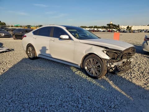 2018 Genesis G80, VIN KMHGN4JE5JU224758. Фото 4 з 6 з аукціону Copart. Каталог авто зі США OpenDataCar.
