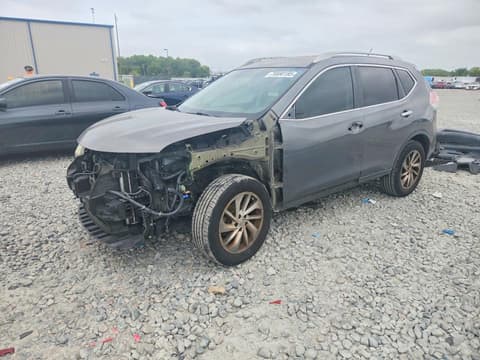 2014 Nissan Rogue, VIN 5N1AT2MT1EC814722. Фото 1 з 6 з аукціону Copart. Каталог авто зі США OpenDataCar.