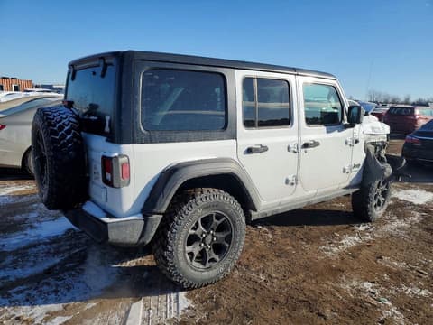 2020 Jeep Wrangler Unlimited, VIN 1C4HJXDN9LW159079. Фото 3 з 6 з аукціону Copart. Каталог авто зі США OpenDataCar.