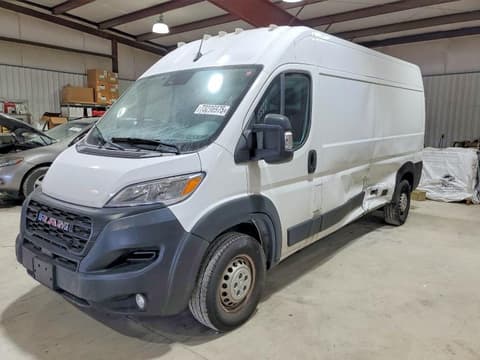 2024 Ram ProMaster 2500, VIN 3C6LRVDG4RE106924. Photo 1 of 6 from Copart auction. OpenDataCar US salvage catalog.