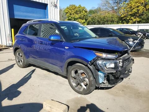 2022 Hyundai Venue, VIN KMHRC8A38NU172858. Фото 4 з 6 з аукціону Copart. Каталог авто зі США OpenDataCar.