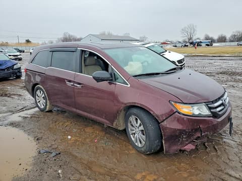 2014 Honda Odyssey, VIN 5FNRL5H69EB029848. Фото 4 з 6 з аукціону Copart. Каталог авто зі США OpenDataCar.