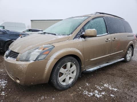 2004 Nissan Quest, VIN 5N1BV28U24N339036. Photo 1 of 6 from Copart auction. OpenDataCar US salvage catalog.