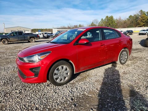 2022 Kia Rio, VIN 3KPA24AD5NE431987. Фото 1 з 6 з аукціону Copart. Каталог авто зі США OpenDataCar.