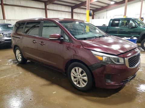 2017 Kia Sedona, VIN KNDMB5C13H6268742. Фото 4 з 6 з аукціону Copart. Каталог авто зі США OpenDataCar.