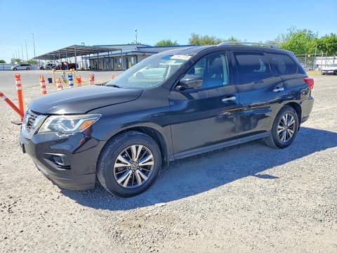 2018 Nissan Pathfinder, VIN 5N1DR2MN6JC663514. Фото 1 з 6 з аукціону Copart. Каталог авто зі США OpenDataCar.