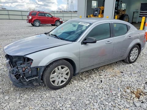 2014 Dodge Avenger, VIN 1C3CDZAG5EN233081. Фото 1 из 6 с аукциона Copart. Каталог авто из США OpenDataCar.