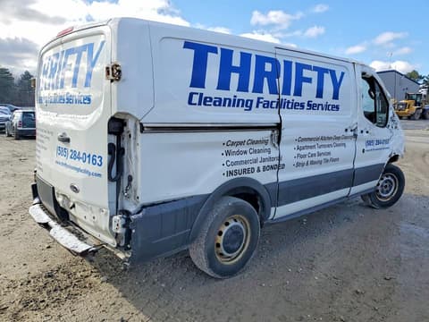 2017 Ford Transit, VIN 1FTYE1YM5HKA01629. Фото 3 з 6 з аукціону Copart. Каталог авто зі США OpenDataCar.