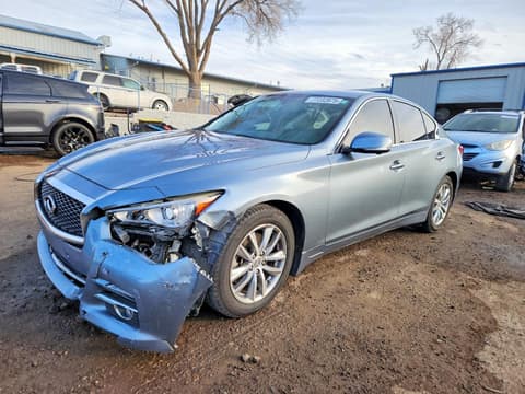 2015 Infiniti Q50, VIN JN1BV7AR9FM396787. Фото 1 з 6 з аукціону Copart. Каталог авто зі США OpenDataCar.