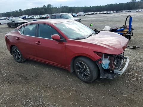 2024 Nissan Sentra, VIN 3N1AB8CVXRY225407. Фото 4 з 6 з аукціону Copart. Каталог авто зі США OpenDataCar.