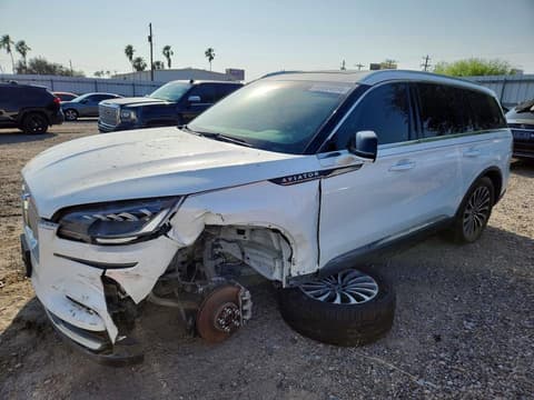 2022 Lincoln Aviator, VIN 5LM5J7XC5NGL01432. Фото 1 из 6 с аукциона Copart. Каталог авто из США OpenDataCar.
