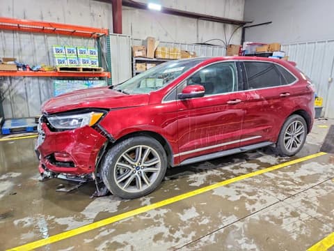 2019 Ford Edge, VIN 2FMPK4K95KBC39830. Фото 1 з 6 з аукціону Copart. Каталог авто зі США OpenDataCar.