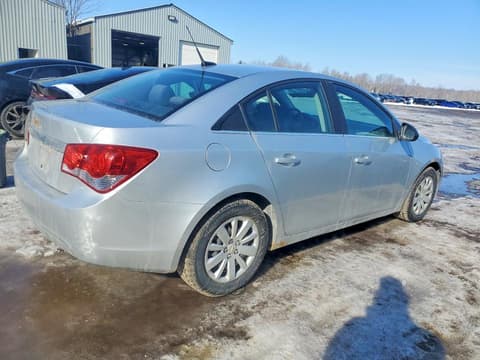 2011 Chevrolet Cruze, VIN 1G1PA5SH7B7266761. Фото 3 з 6 з аукціону Copart. Каталог авто зі США OpenDataCar.