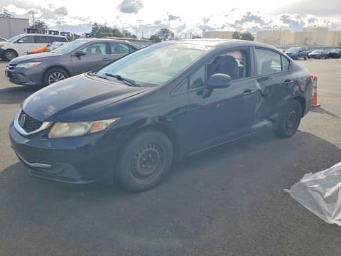 2013 Honda Civic, VIN 2HGFB2F82DH536920. Zdjęcie 1 z 6 z aukcji Copart. Katalog aut z USA OpenDataCar.