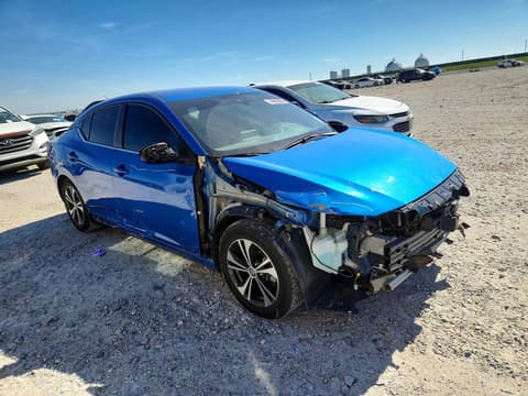 2022 Nissan Sentra, VIN 3N1AB8CV0NY269717. Фото 4 з 6 з аукціону Copart. Каталог авто зі США OpenDataCar.