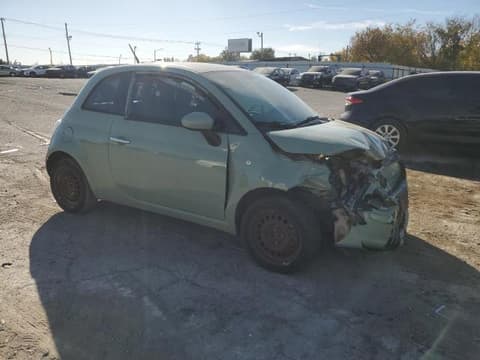 2013 Fiat 500, VIN 3C3CFFAR5DT747683. Фото 4 з 6 з аукціону Copart. Каталог авто зі США OpenDataCar.