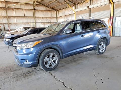 2015 Toyota Highlander, VIN 5TDYKRFH5FS077483. Фото 1 из 6 с аукциона Copart. Каталог авто из США OpenDataCar.