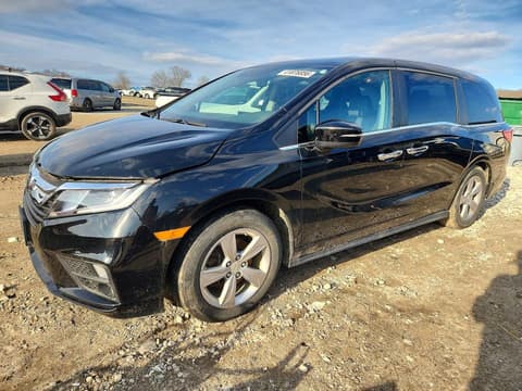 2018 Honda Odyssey, VIN 5FNRL6H75JB079655. Фото 1 з 6 з аукціону Copart. Каталог авто зі США OpenDataCar.