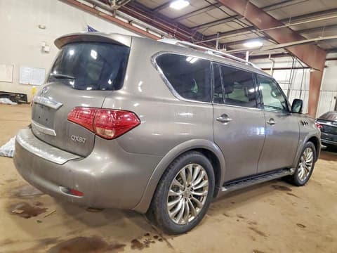2016 Infiniti QX80, VIN JN8AZ2NEXG9125673. Фото 3 з 6 з аукціону Copart. Каталог авто зі США OpenDataCar.