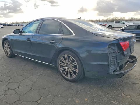 2014 Audi A8 Quattro, VIN WAUAGAFD3EN009282. Zdjęcie 2 z 6 z aukcji Copart. Katalog aut z USA OpenDataCar.