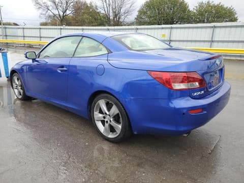 2010 Lexus IS 250c, VIN JTHFF2C21A2507432. Фото 2 з 6 з аукціону Copart. Каталог авто зі США OpenDataCar.