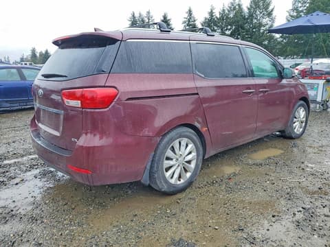 2016 Kia Sedona, VIN KNDMC5C19G6139559. Фото 3 з 6 з аукціону Copart. Каталог авто зі США OpenDataCar.