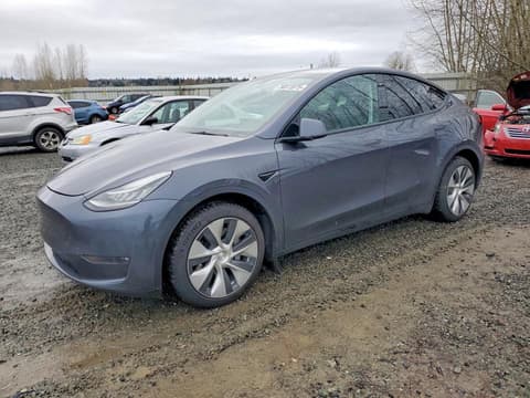 2022 Tesla Model Y, VIN 7SAYGDEE9NF340480. Фото 1 з 6 з аукціону Copart. Каталог авто зі США OpenDataCar.