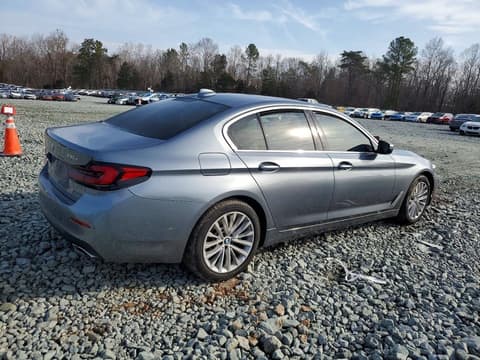 2021 Bmw 5 Series, VIN WBA13AG06MCG90087. Фото 3 з 6 з аукціону Copart. Каталог авто зі США OpenDataCar.