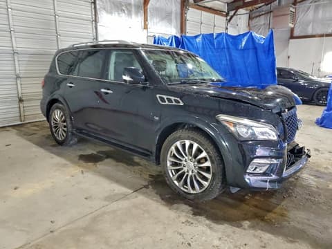 2017 Infiniti QX80, VIN JN8AZ2NE0H9150227. Фото 4 з 6 з аукціону Copart. Каталог авто зі США OpenDataCar.