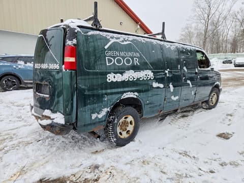 2012 Chevrolet Express 2500, VIN 1GCWGGCA8C1200240. Фото 3 из 6 с аукциона Copart. Каталог авто из США OpenDataCar.