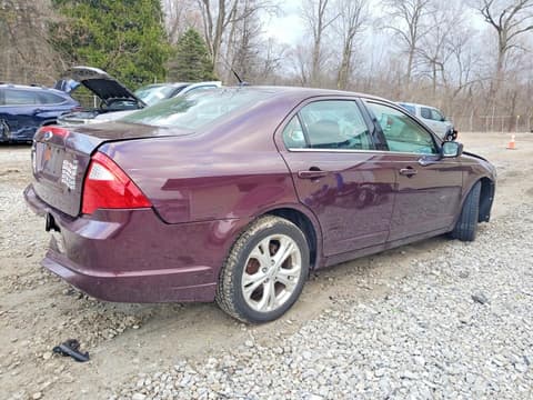 2012 Ford Fusion, VIN 3FAHP0HA7CR378919. Фото 3 з 6 з аукціону Copart. Каталог авто зі США OpenDataCar.