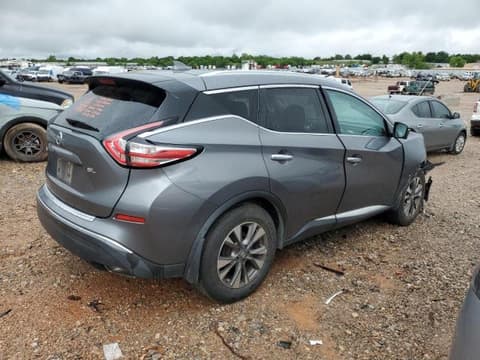 2017 Nissan Murano, VIN 5N1AZ2MG0HN203865. Фото 3 з 6 з аукціону Copart. Каталог авто зі США OpenDataCar.