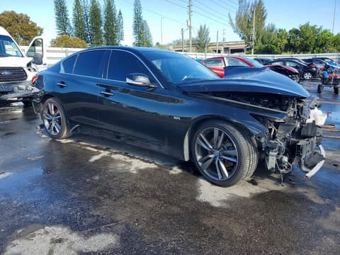 2017 Infiniti Q50, VIN JN1EV7AP7HM731835. Фото 4 з 6 з аукціону Copart. Каталог авто зі США OpenDataCar.