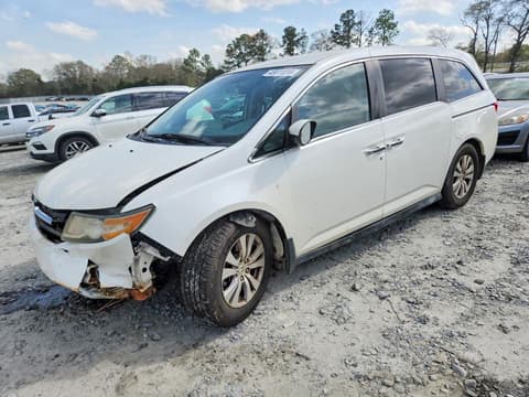 2014 Honda Odyssey, VIN 5FNRL5H48EB129969. Фото 1 з 6 з аукціону Copart. Каталог авто зі США OpenDataCar.